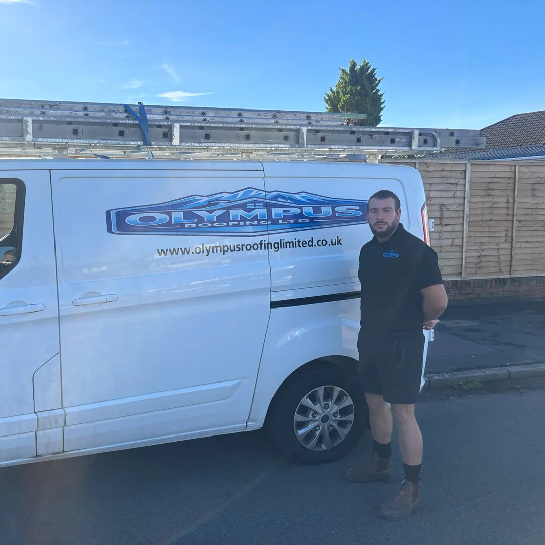 Sam Evans, founder of Olympus Roofing Ltd